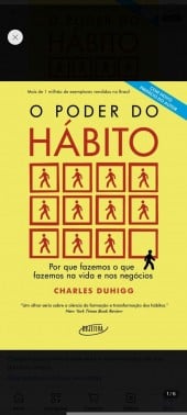 O poder do hábito de Charles Duhigg editora Objetiva capa mole