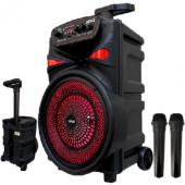Caixa de Som Potente 1800W - LED