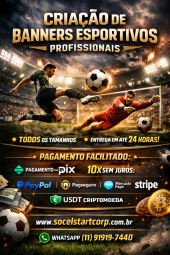 Criação de Banner, flyer, Folders e Criativos em Geral para as Redes Sociais