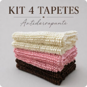 Tapete chenille popcorn