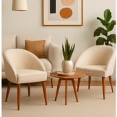 Kit Cadeira Poltrona Para Sala