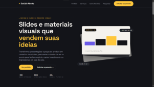 Estúdio de Slids e visuais