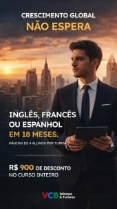 Oferta Relampago- Aulas de Inglês e Francês online -Professor ao vivo