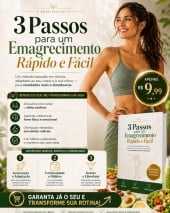 3 passos para um emagrecimento pratico e rápido