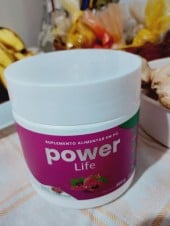Power Life Suplemento com creatina + colágeno+vitamina