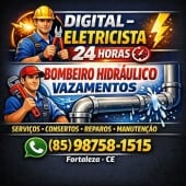 Eletricista Bombeiro Hidraulico 24horas