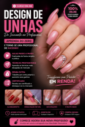  Curso Completo de Nail Designer Profissional