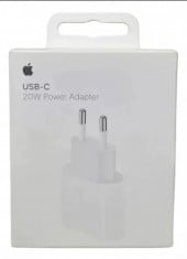Carregador Adaptador Usb-c De 20w para iPhone Apple Branco A2465 -Distribuidor Autorizado