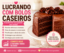 Curso Lucrando com Bolos Caseiros