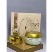 Perfume feminino sofisticado + creme hidratante