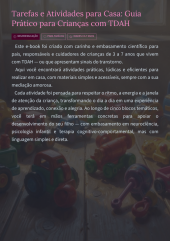 Tarefas e Atividades para Casa: Guia Prático para Crianças com TDAH