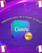 Fornecedor canva pro!