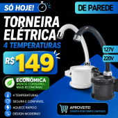 Torneira elétrica Enerbras 110/220