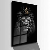 Quadro Grande Decorativo Leão