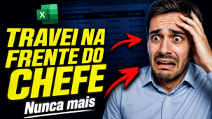 Curso de Excel: Trava quando o chefe pede planilha? PROCV, Dashboard e Macro em 40 aulas
