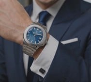 Relógio Imperial Steel Blue - ultrafino azul