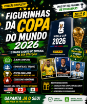 Todas as 670+ Figurinhas da Copa do Mundo 2026 em Um Único PDF!