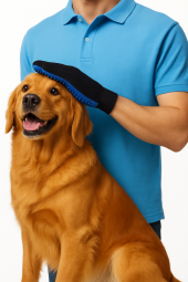 Luva de Limpeza de Pêlos Para Pet Cerdas de Silicone SNP03 Snel Home