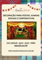 Decoração junina para eventos corporativos em Brasília/df e Goiânia/GO