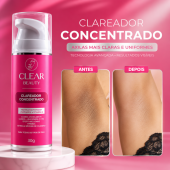 Clareador Concentrado Virilha e Axilas-Clear Beauty