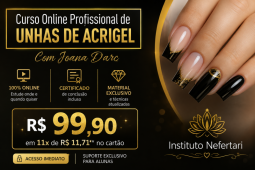Curso OnLine Profissional de Unhas Acrigel Joana Darc