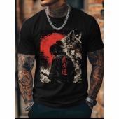 Camiseta Samurai Do Lobo