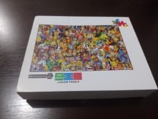 Quebra-cabeça Os Simpsons 1000 peças Completo