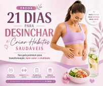 E-BOOK para desinchar em 21 dias