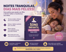 EBook Sono Infantil Guia Prático para Mães com Acesso Digital
