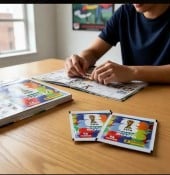 Kit 10 Envelopes de Figurinhas Copa do Mundo FIFA 2026 Panini Total 70 Cromos