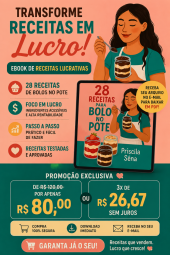 28 Receitas para Bolo no pote