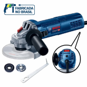 Esmerilhadeira GWS 9-125 S Bosch 900W Controle Velocidade