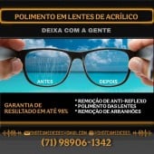 Polimento Óculos de Grau