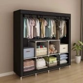 Armário Dobrável Multiuso Top&casa: Guarda-Roupa, Sapateira e Cabideiro