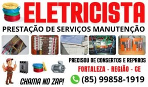 Eletricista Bombeiro Hidraulico Domiciliar (85) 99858-1919