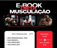 E-book dieta personalizada e musculação