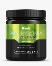 Creatina Monohidratada 250g Growth Supplements - Sem sabor em Pó