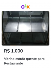 Estufa quente para salgados 6 bandejas