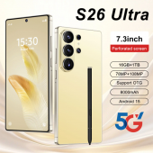 Smartphone s26 ultra 1 TB+16GB de RAM 5G LTE Dourado