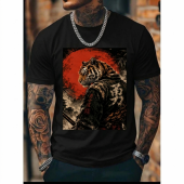 Camiseta Tigre do Bushido Samurai Japonês Exclusiva
