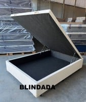 Base Box Bau Casal, Pague na Entrega, Cartão 12x!