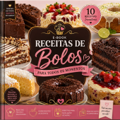 10 receitas de bolos- kiwify
