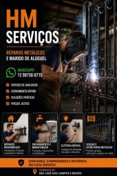 Serviços de reformas em portões, serviços de marido de aluguel.