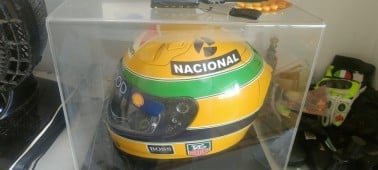 Capacete Ayrton Senna