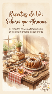 E-book Receitas de vó