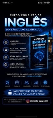 Curso de inglês!
