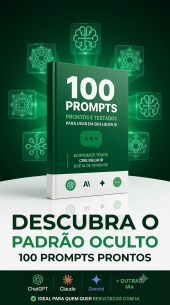 Ebook 100 Prompts de IA para Produtividade