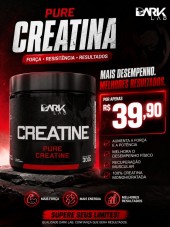 Creatina Monohidratada Pura 300g Dark Lab - 100% Pura