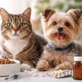 Sistema Completo de Medicamentos Veterinários para Cães e Gatos