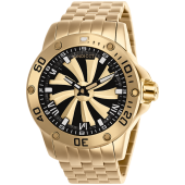 Relógio Speedway Turbine Dourado Masculino Banho De Ouro 18K